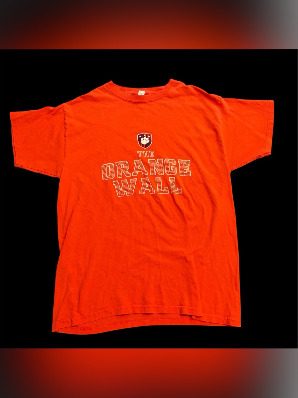 Clemson University Tigers “The Orange Wall”  T-Shirt Men’s Large‎